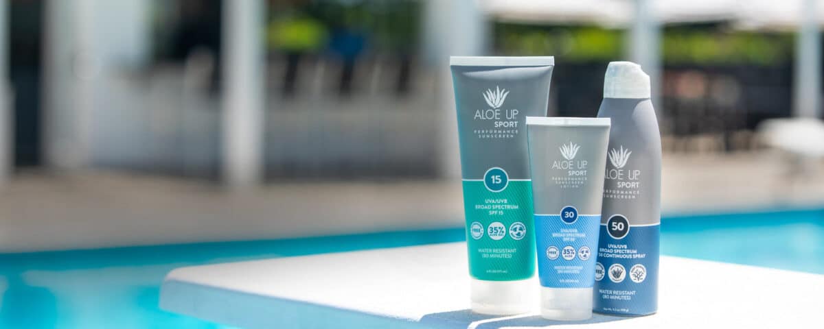 Aloe Up Sport Sunscreen Pool